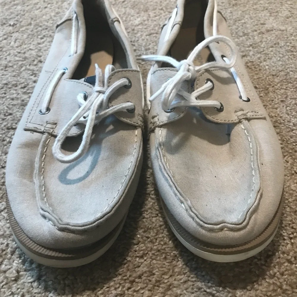 Sonoma Goods For Life Men’s Carey Beige Boat Shoes